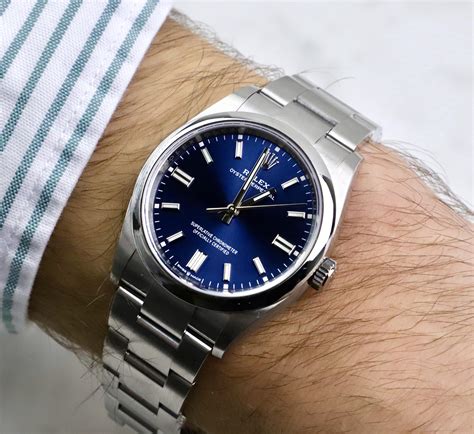 rolex op 36 blue